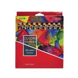 TEMPERA 18 CULORI - DACO