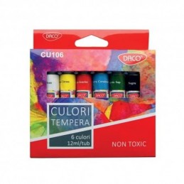 TEMPERA 6 CULORI - DACO
