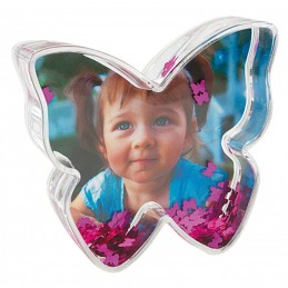 Glob foto Fluture cu inimioare