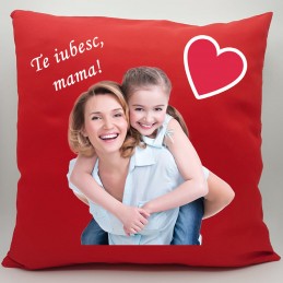 PERNUTA ROSU CU ALB...